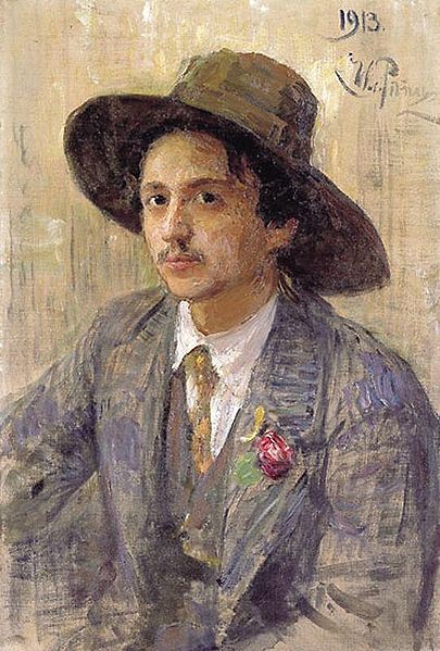 Portrait of the painter Isaak Izrailevich Brodsky